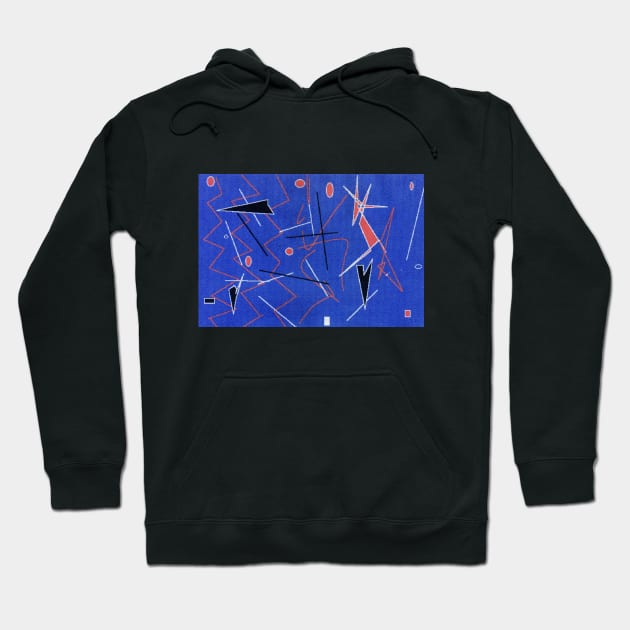 Retro Atomic Flash Hoodie by Quirky Concepts